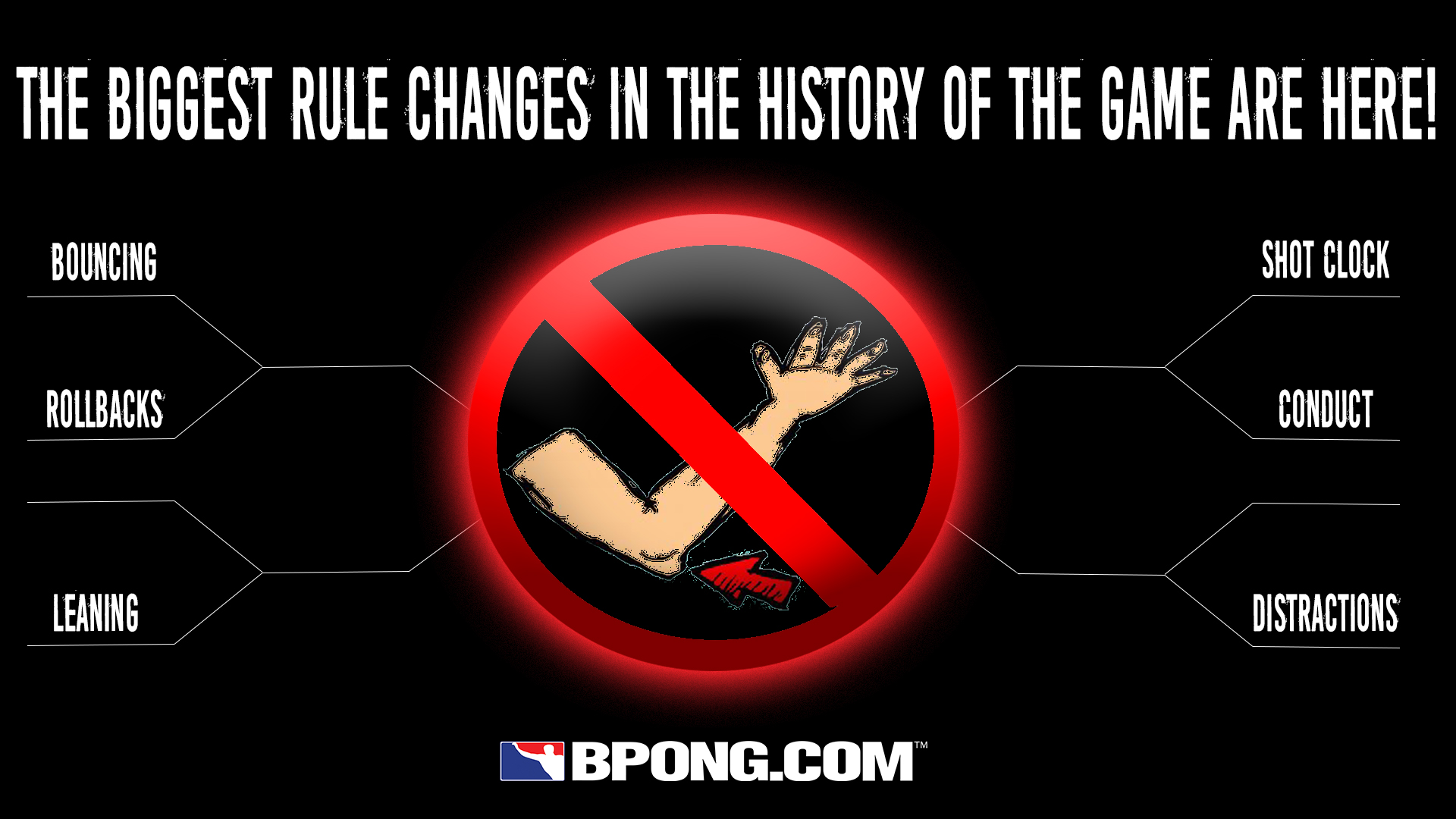 The biggest rule revisions in the history of The World Series of Beer Pong®  are here!